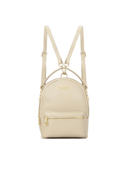 Borsa-borsa in pelle grigio chiaro HEMERA