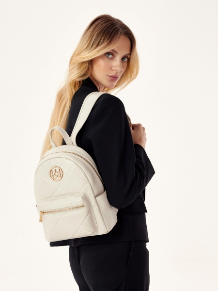 Zaino trapuntato in stile casual MOXIE