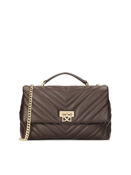 Borsa a tracolla compatta con trapuntatura alla moda  HALLIE