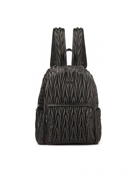 Morbido zaino decorato con trapuntatura MOXIE L