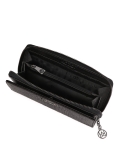 Portafoglio da donna in pelle goffrata con chiusura a cerniera  ROLETTE
