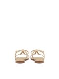 Sandali color beige con cinturino intrecciato  CITRINE