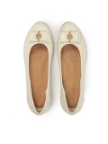 Ballerine in pelle con soletta comfort NANCY