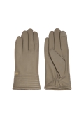 Guanti da donna color taupe con funzione touch screen BRAXTON