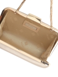 Borsa nuziale beige a forma di scatola rigida LOUISE