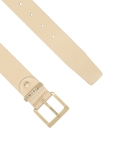 Cintura in pelle beige KALMA