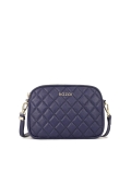 Borsa piccola blu navy con motivo trapuntato RITA