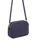 Borsa piccola blu navy con motivo trapuntato RITA