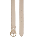Cintura rosa chiaro con fibbia rotonda DORADO