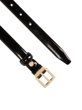 Cintura in vernice con fibbia dorata JUANA