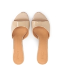 Mules con tacco alto in vernice AUDE