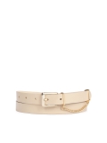 Cintura da donna beige con catena SULLY