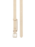 Cintura da donna beige con catena SULLY