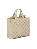Borsa tote in pelle intrecciata CARLLA
