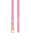 Cintura stretta rosa con fibbia dorata  SHERRY