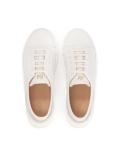 Sneakers in pelle con elementi dorati OASIS