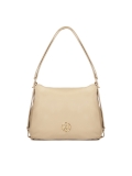 Borsa urbana in pelle di colore beige SEASON