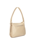 Borsa urbana in pelle di colore beige SEASON