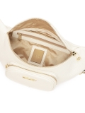 Borsa con cintura in pelle di colore bianco TEIDE