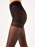 Collant nero liscio opaco 20 DEN NETTIE