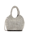 Piccola borsa lucida con zirconi  SHINE