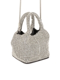 Piccola borsa lucida con zirconi  SHINE