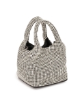 Piccola borsa lucida con zirconi  SHINE