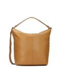 Borsa in pelle urbana marrone chiaro BEATRIZ