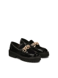 Scarpe slip-on in vernice con suola a binario ESSEN