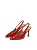 Décolleté rosse con tacco a coppa KS DIANE