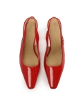 Décolleté rosse con tacco a coppa KS DIANE