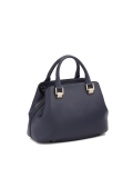 Borsa in pelle blu navy con maniglie  LIESE