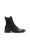Stivali neri decorati con rivetti INCA