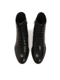 Stivali neri decorati con rivetti INCA