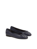 Ballerine in pelle naturale blu navy EILEEN