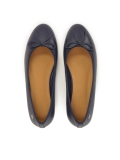 Ballerine in pelle naturale blu navy EILEEN