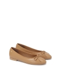 Ballerine marrone chiaro con naso rotondo EILEEN