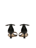 Sandali neri con tacco pieno KS JAVELIN
