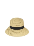 Cappello di paglia classico beige KAIMANA