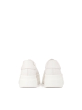 Sneakers in pelle bianca con suola spessa NERIS