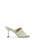Mules in vernice goffrata con tacco alla moda KS CORNELIE