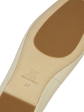 Ballerine crema dalla linea squadrata KS EDMEE
