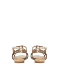 Sandali d'oro con motivo fine EMILY