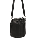 Borsa in pelle nera a mano ROCK