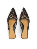 Mules con tacco in pizzo SALT