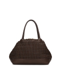 Borsa a mano con motivo a treccia e vestibilità ampia KS CASTILE