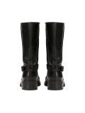 Stivali neri con tomaia estesa SELARI
