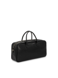 Borsa in pelle nera goffrata MIREYA