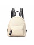Zaino da donna beige e nero MILLY