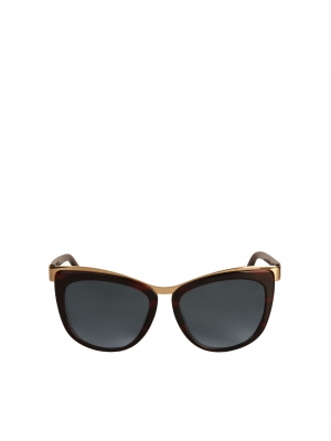 Occhiali da sole marroni da donna